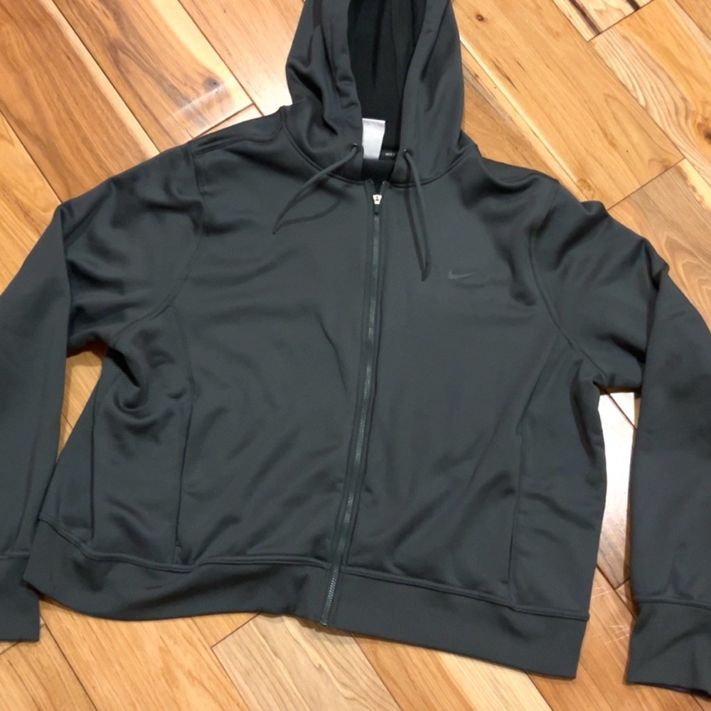 Dark Sage Green Nike Women's Hoodie Jacket